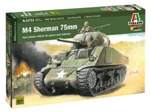 ITA15751 Танк Sherman 75мм