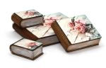 Шкатулка-книга на магните с декором и прорисовкой