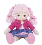 Кукла Земляничка с косичками, 30 см