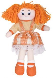 Кукла Апельсинка с косичками, подарки девочке, куклы