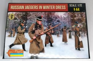 STR289 Napoleonic Russian Jägers in Winter Dress
