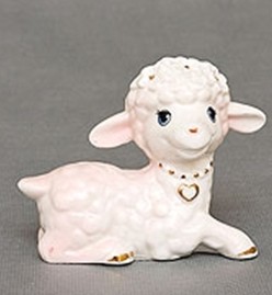 новогодние сувениры, гжель, статуэтки, год овцы, год козы, 2015, символ 2015 года