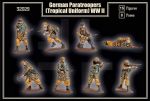 32029 WWII German Paratroopers (tropical uniform)