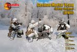 32051 German mortar team of WWII in winter uniform