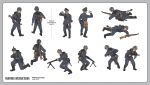 AIR55210 WWII German Infantry Multipose Starter Set