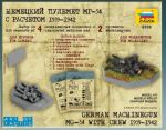 6106 Немецкий пулемет МГ-34 с расчётом 1939-42гг