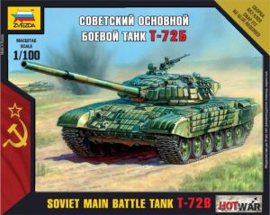 7400 Soviet main battle tank T-72B