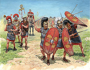 Zvezda 8013 римская пехота