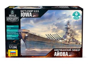 Zvezda9201 Battleship "Iowa" - World of Warships