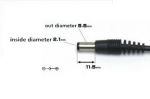 Зарядное устройство 42v 2A для аккумулятора LiPol 36v - разъем штекер