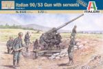 ITA6122 Italian 90 mm anti-aircraft gun with crew