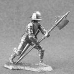 Kn-08new Французский рыцарь с алебардой