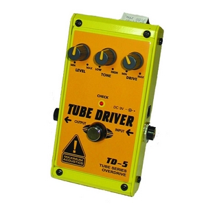 ГИТАРНАЯ ПЕДАЛЬ ЭФФЕКТОВ MAXIMUM ACOUSTICS TD-5 TUBE DRIVER ― UNIMAG