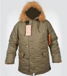 Куртка зимняя N-3B olive