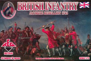 RB72049 Восстание якобитов 1745 - британская пехота