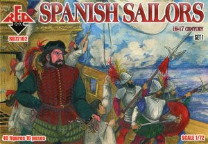 RB72102 Испанские моряки XVI-XVII веков