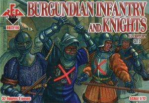RB72110 Бургундская пехота и рыцари XV века - набор №2