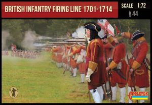 STR232 British Infantry Firing Line 1701-1714