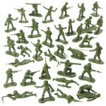 Toy soldiers WWII US Army Women Figures - 36 psc