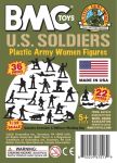 Toy soldiers WWII US Army Women Figures - 36 psc