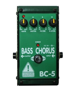  ГИТАРНАЯ ПЕДАЛЬ ЭФФЕКТОВ MAXIMUM ACOUSTICS BC-5 BASS CHORUS ― UNIMAG