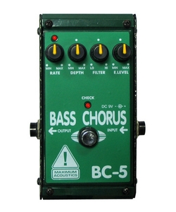  ГИТАРНАЯ ПЕДАЛЬ ЭФФЕКТОВ MAXIMUM ACOUSTICS BC-5 BASS CHORUS ― UNIMAG