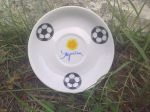 Блюдце из серии «Футбол-евро»