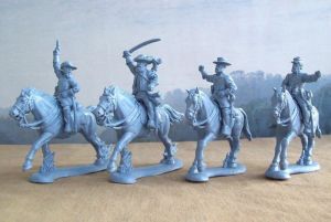 CHT014 ACW, Confederate General Staff - set 2