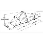 Палатка туристическая Robens CLOUD 2 plus