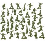 Toy soldiers WWII Soviet Infantry - 36 psc