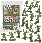 Toy soldiers WWII Soviet Infantry - 36 psc