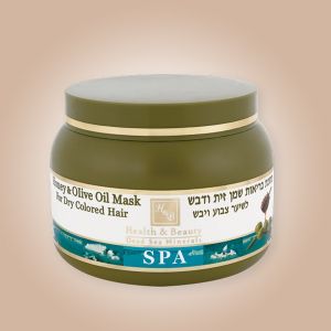 Маска для волос с оливковым маслом и медом,косметика на основе минералов  Мертвого моря