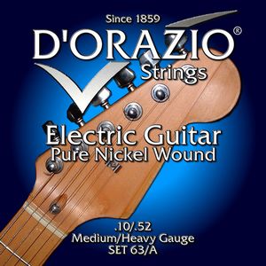 Струны для электрогитары D’ORAZIO SET-63/A