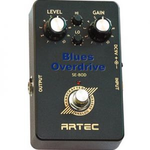 ГИТАРНАЯ ПЕДАЛЬ ЭФФЕКТОВ ARTEC BLUES OVERDRIVE SE-BOD ― UNIMAG