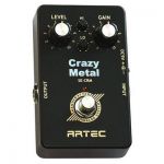 ГИТАРНАЯ ПЕДАЛЬ ЭФФЕКТОВ ARTEC CRAZY METAL DISTORTION SE-CRM