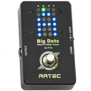 ГИТАРНАЯ ПЕДАЛЬ ЭФФЕКТОВ ARTEC MATRIX PEDAL TUNER SE-PTN ― УНІМАГ