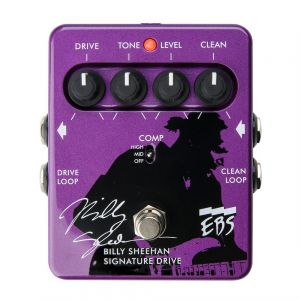 БАС-ГИТАРНАЯ ПЕДАЛЬ EBS BILLY SHEEHAN SIGNATURE DRIVE ― UNIMAG