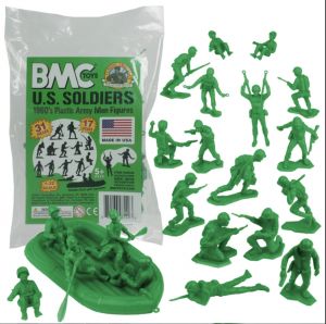 Toy soldiers WWII US Army Men Figures - 31 psc