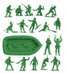 Toy soldiers WWII US Army Men Figures - 31 psc